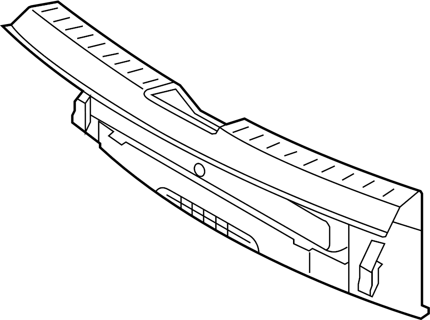 View 5C5863459B82V Trim. Panel. (Rear, Upper, Lower) Full-Sized Product Image