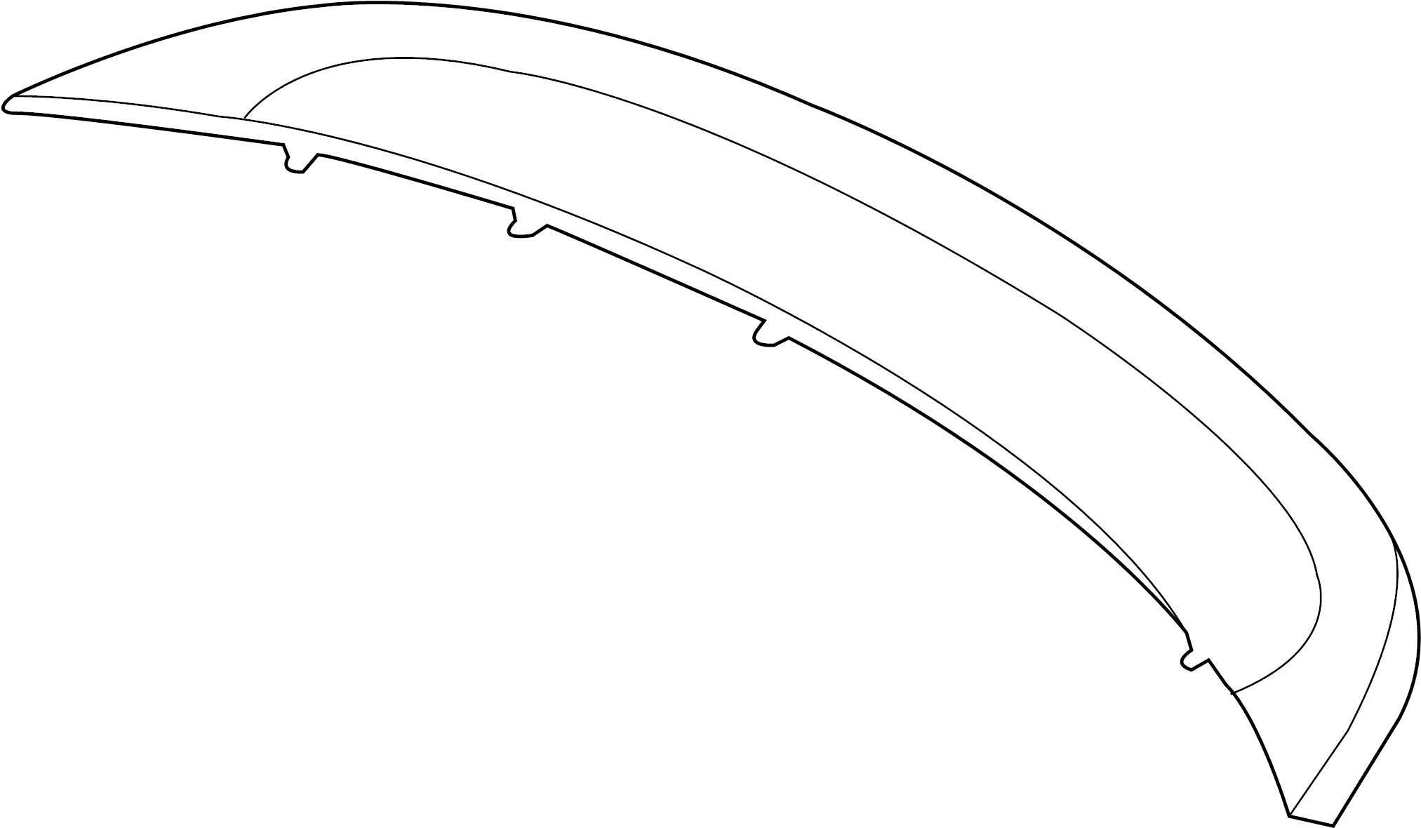 View 5C5827933FGRU Spoiler (Lower) Full-Sized Product Image
