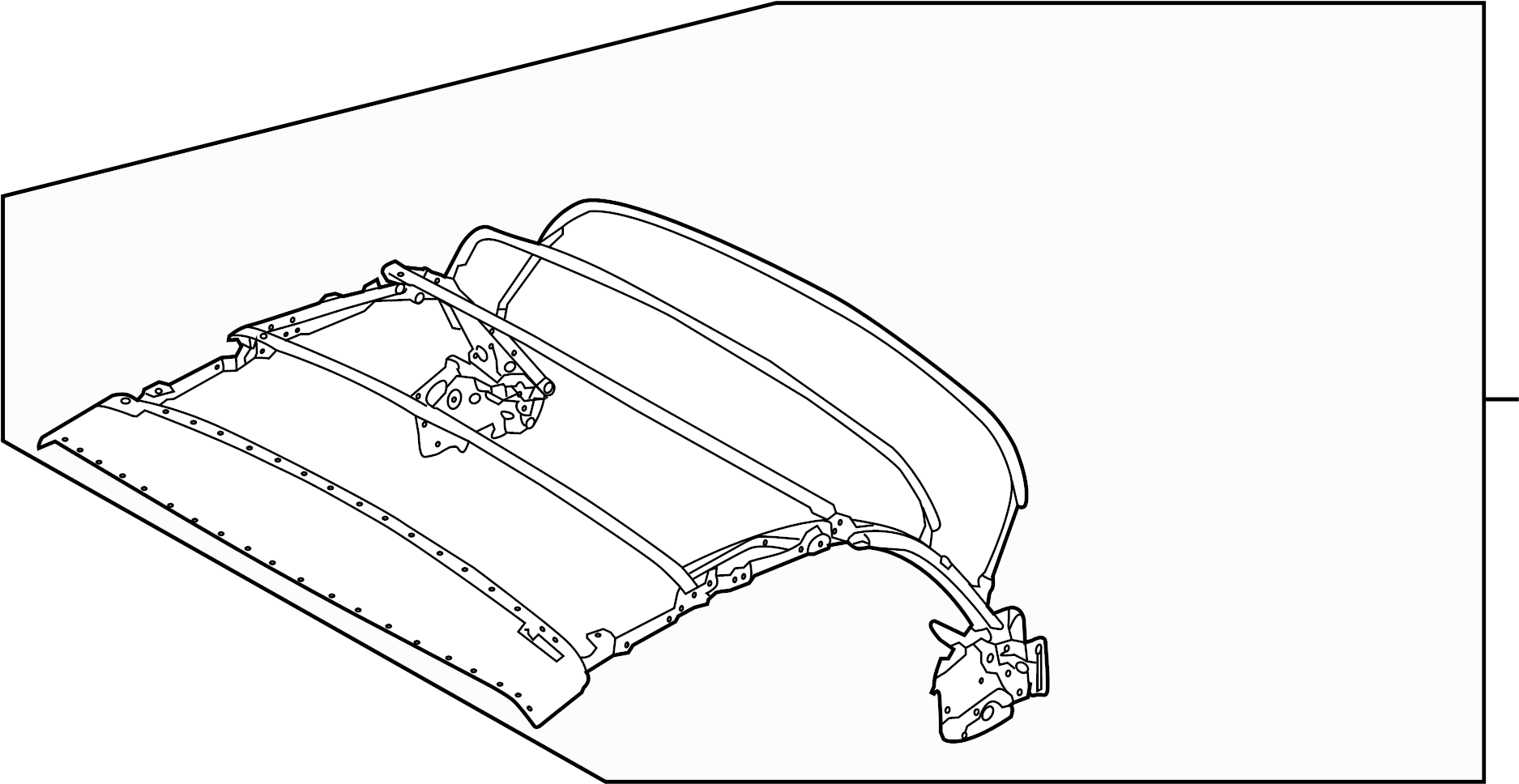 View 5C3871025A TOP FRAME.  Full-Sized Product Image