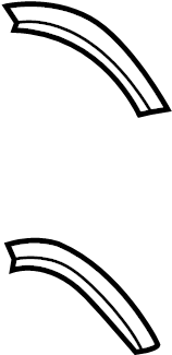 View 5C3871455 Convertible Top Seal (Rear) Full-Sized Product Image