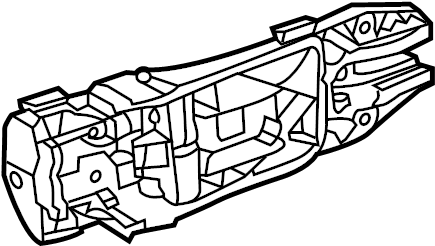 View 5C5837885E Exterior Door Handle Base Full-Sized Product Image