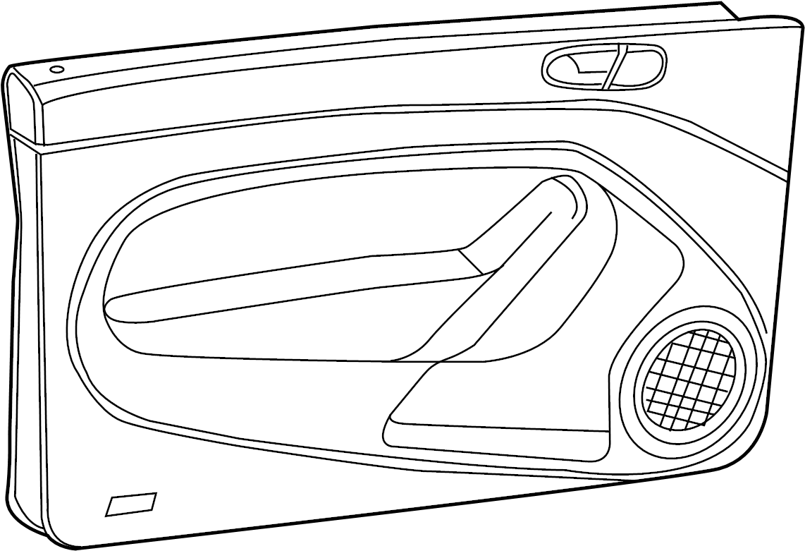 View 5C1867011GPUFP Door Interior Trim Panel Full-Sized Product Image