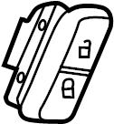 View 5C5962126WHS Door Lock Switch Full-Sized Product Image