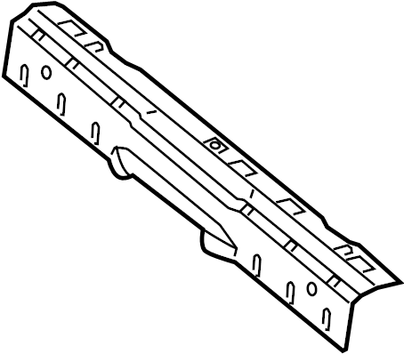 View 5C3810615 Floor Pan Reinforcement (Front, Lower) Full-Sized Product Image