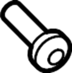 View N91120202 Bolt. Air. Screw. Guide. Bag. Curtain. Head. Seat Belt. (Upper) Full-Sized Product Image