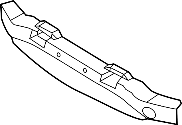 View 5C5807251A Bumper Impact Absorber (Lower) Full-Sized Product Image