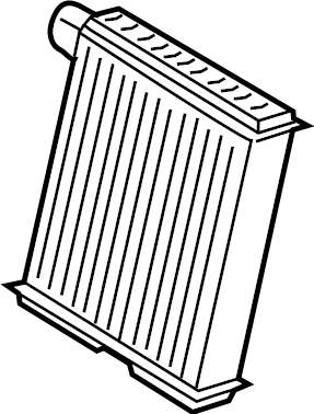 View 5WA819031 HVAC Heater Core Full-Sized Product Image