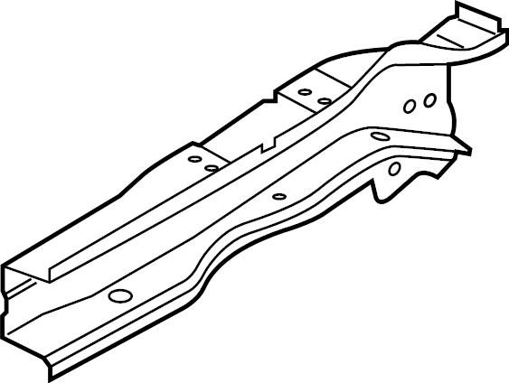 View 5Q0803106B Frame Side Member (Front, Upper, Lower) Full-Sized Product Image