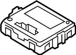 View 3Q0907338C Headlight Control Module Full-Sized Product Image
