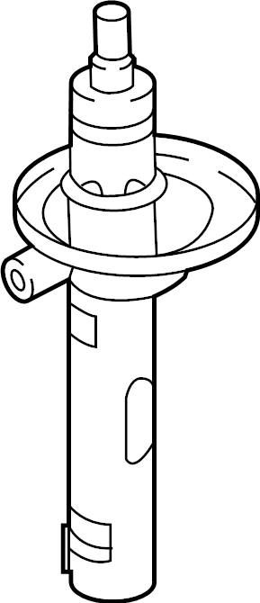 View 3Q0413032A Suspension Strut Full-Sized Product Image