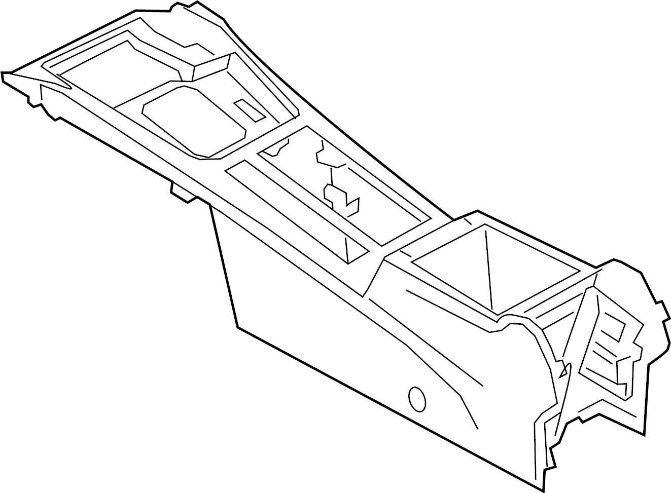View 3G886324181U Center Console (Front) Full-Sized Product Image
