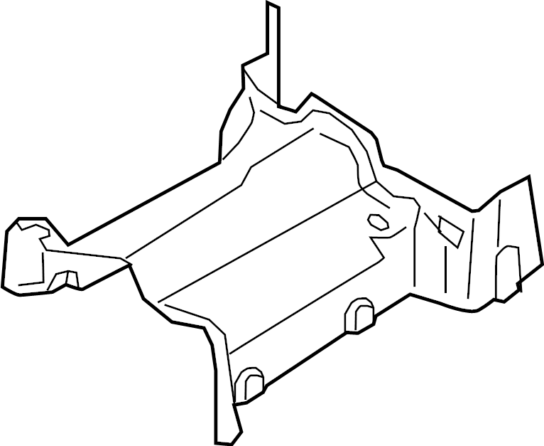 View 3Q0201308A Fuel Tank Shield Full-Sized Product Image