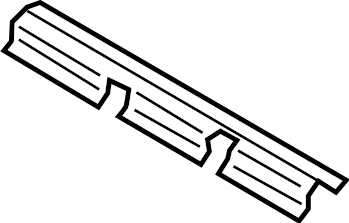 View 3Q0814153A Floor Pan Crossmember Full-Sized Product Image