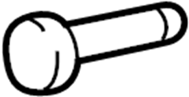 View 1E0871763A Pin. Hydraulic. Convertible. Cable. Clip. cylndr. Top Cylinder. Tension.  Full-Sized Product Image