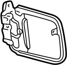 View 1E0809905 Fuel Filler Door Full-Sized Product Image