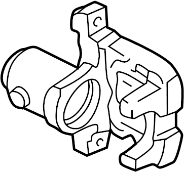 View 1J0615423 Disc Brake Caliper Full-Sized Product Image