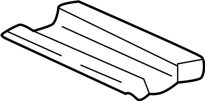 View 191803746 Floor Pan Bracket (Rear) Full-Sized Product Image