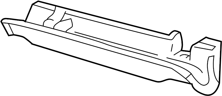 View 191803531F Floor Pan Crossmember (Front, Rear) Full-Sized Product Image