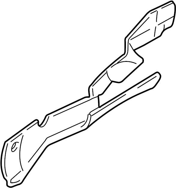 View 1E0867430BA47 Deck Lid Trim Full-Sized Product Image