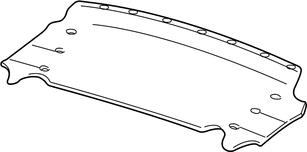 View 1E0868797B23 Trunk Floor Access Cover (Rear) Full-Sized Product Image