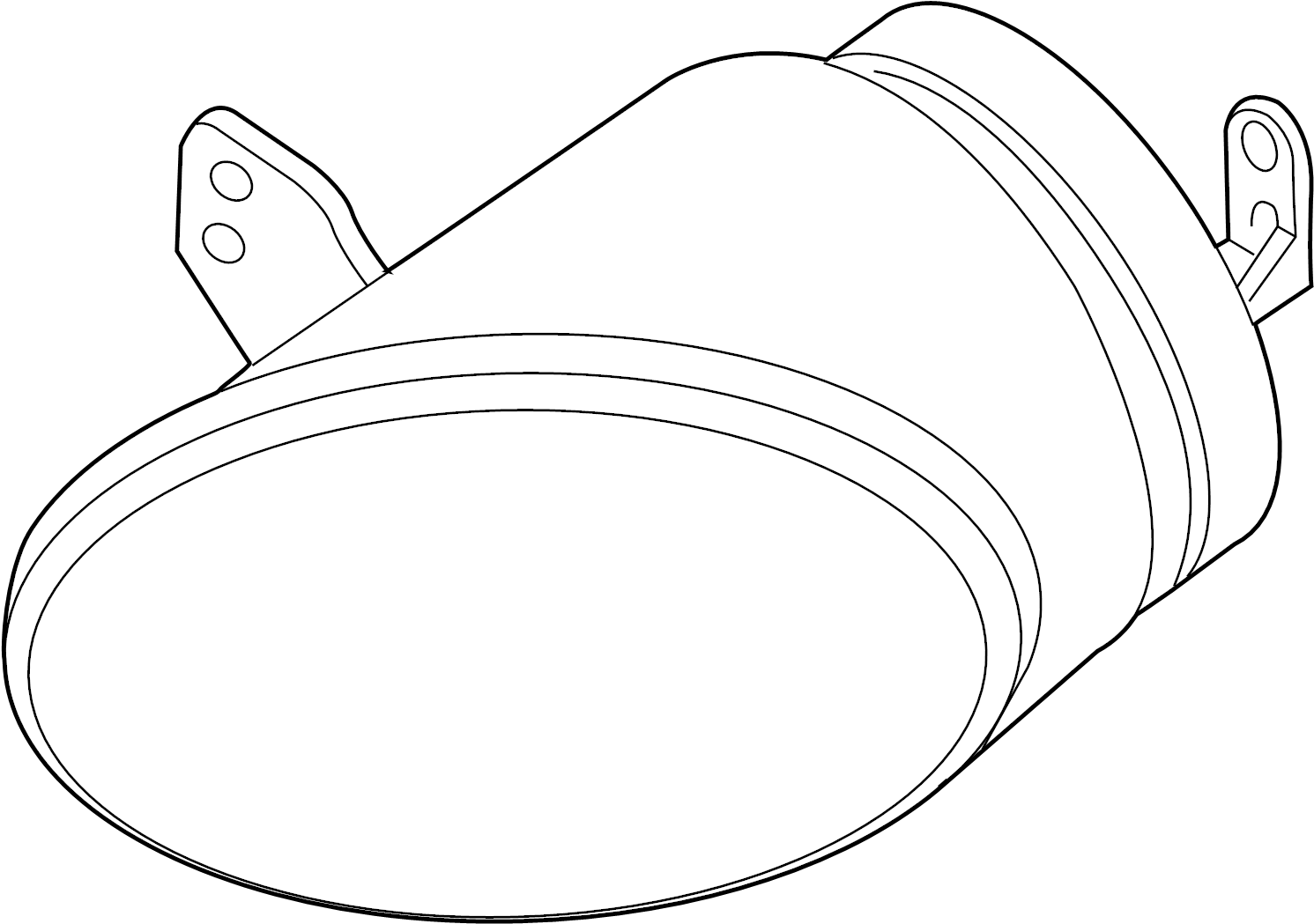 View 3D0941699C Fog Light Full-Sized Product Image
