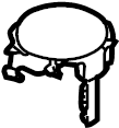 View 3D0858388D Cup Holder Bracket Full-Sized Product Image