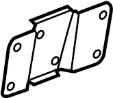 View 3D0858147D Mount. Belt. Plate. Bracket. Seat. (Lower) Full-Sized Product Image