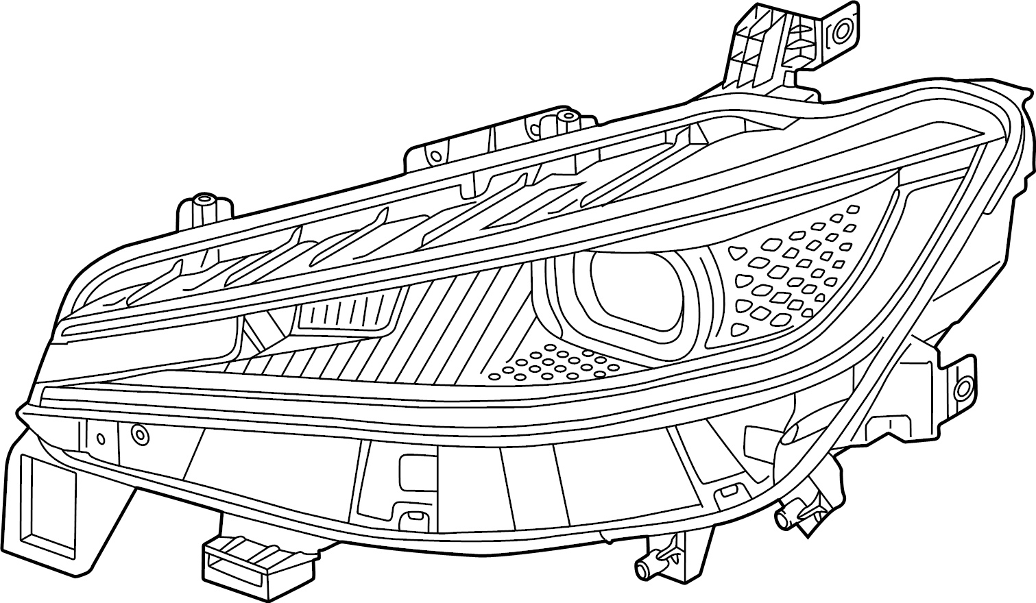 View 11A941077 Headlight Assembly Full-Sized Product Image