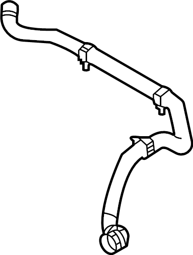 View 1EA121051N Radiator Coolant Hose (Front, Rear, Upper, Lower) Full-Sized Product Image