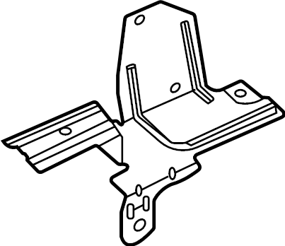 View 1EA816087A Heater Core Case Bracket Full-Sized Product Image