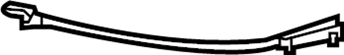 View 11B823531A Hood Release Cable Full-Sized Product Image