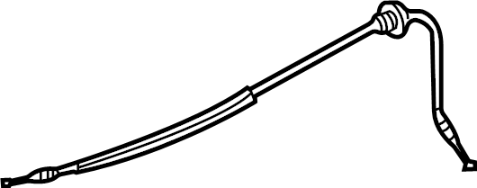 View 11A823535A Hood Release Cable Full-Sized Product Image