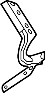 View 11A823302 Hood Hinge Full-Sized Product Image