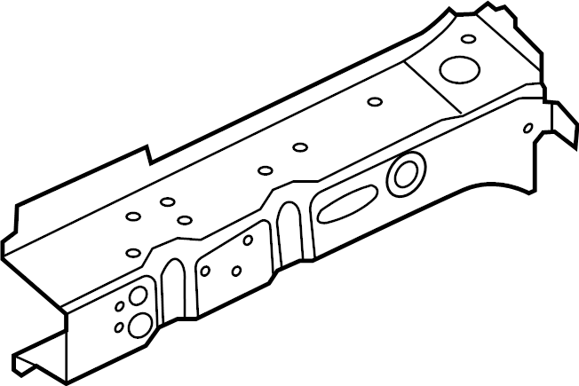 View 1EA803110 Frame Side Member (Front, Lower) Full-Sized Product Image