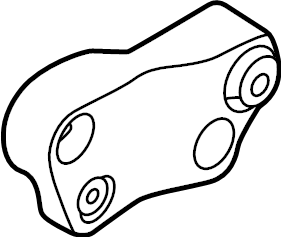 View 1EK199308 Drive Motor Bracket (Front) Full-Sized Product Image