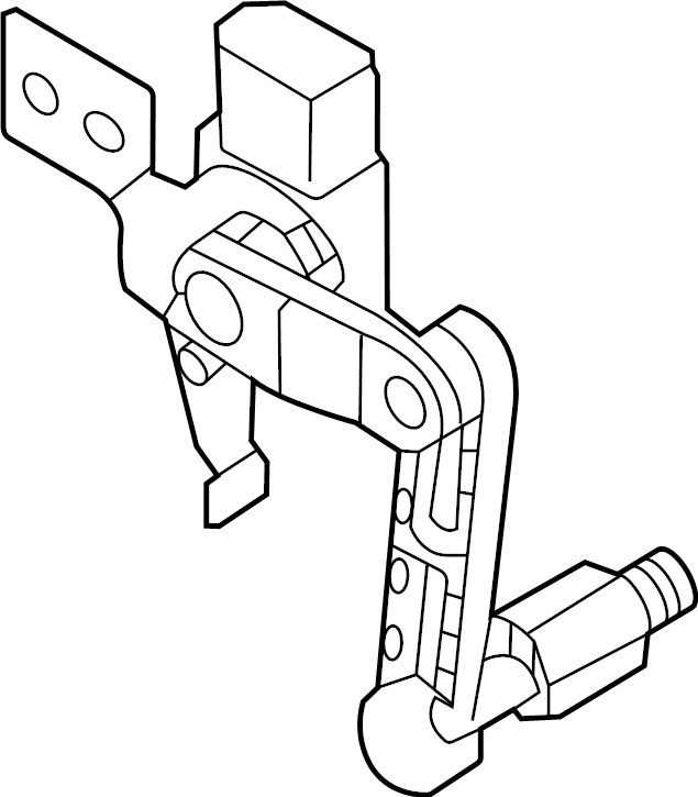 View 1EA512521C Headlight Level Sensor (Rear) Full-Sized Product Image