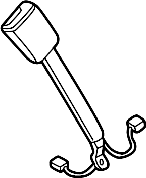 View 11K857755MNB Seat Belt Receptacle Full-Sized Product Image