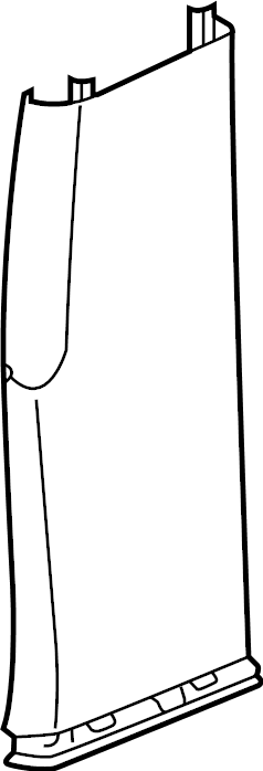 View 11A867291B4PK Door Pillar Post Trim Set (Lower) Full-Sized Product Image