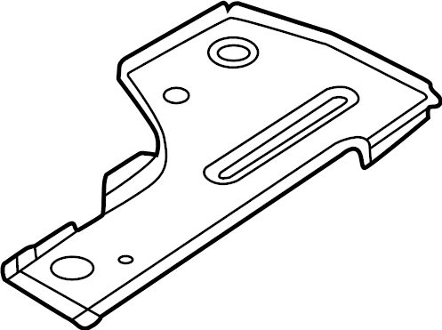 View 1EA802851A Floor Extension (Rear) Full-Sized Product Image