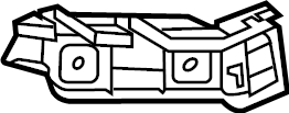 View 11A807393A Bumper Guide Bracket (Upper) Full-Sized Product Image