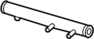 View 022121050A Connector pipe. Engine Coolant Pipe.  Full-Sized Product Image