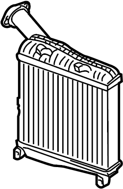View 7L6145803G Cooler core. Intercooler.  Full-Sized Product Image