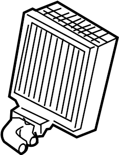 View 7L0820105B A/C Evaporator Core Full-Sized Product Image