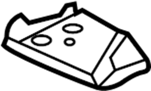 View 7L6810308B Wheel Housing Bracket (Front, Rear) Full-Sized Product Image