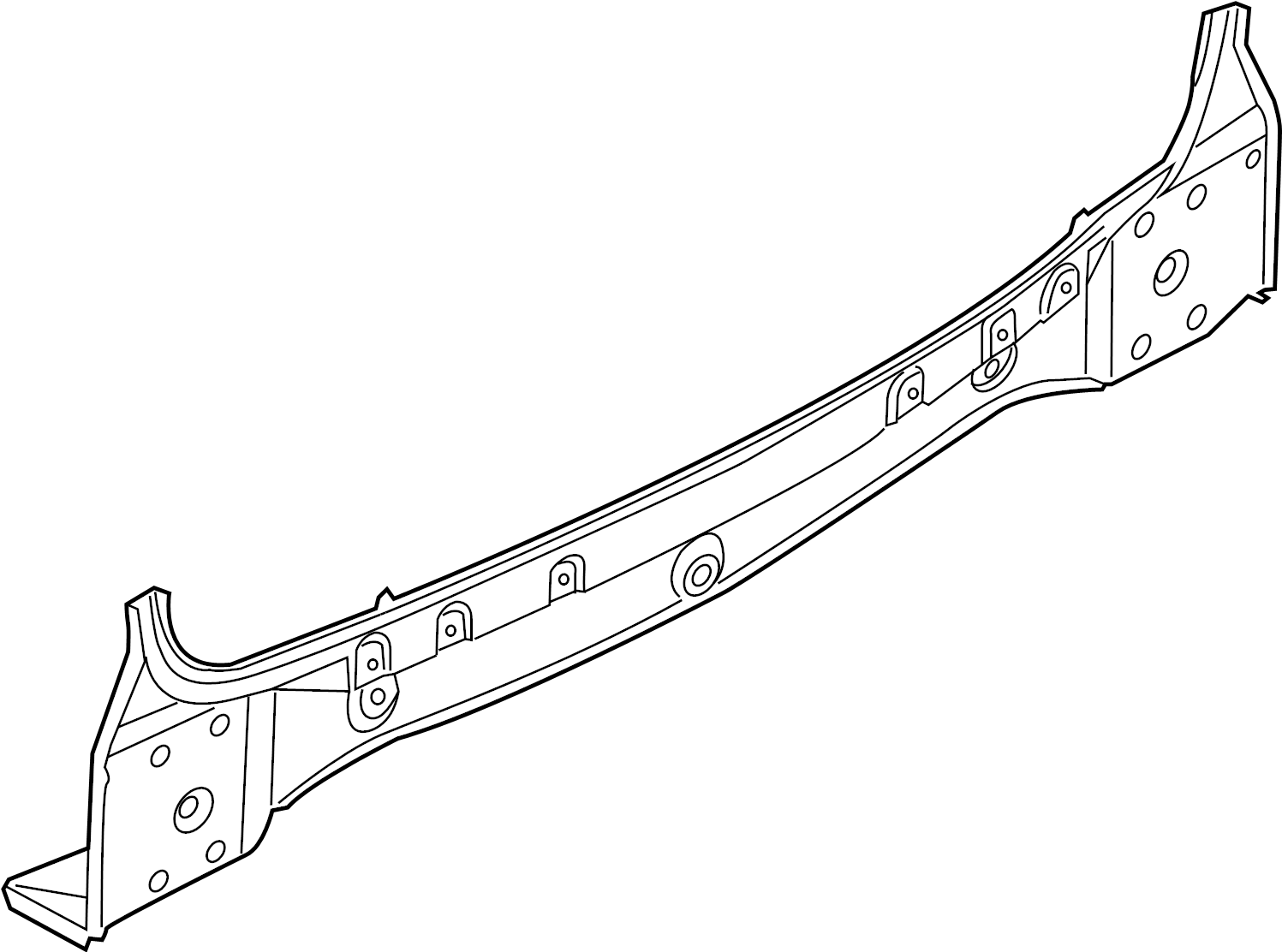 View 7L6813303D Rear Body Panel (Rear) Full-Sized Product Image