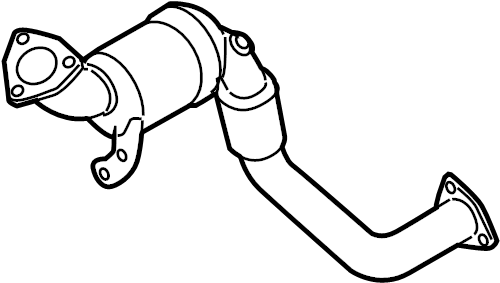 View 7L6254301LX Pipe. Exhaust. (Front) Full-Sized Product Image