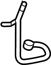 View 059121398E Engine Coolant Pipe (Front) Full-Sized Product Image