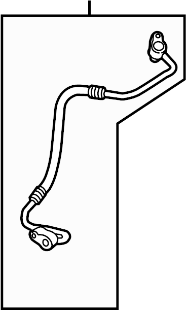 View 7P0820721D A/C Refrigerant Discharge Hose Full-Sized Product Image