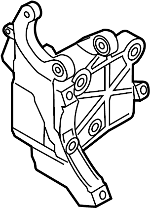 View 059145169BL A/C Compressor Bracket Full-Sized Product Image