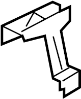 View 7P0820893A A/C Refrigerant Line Bracket Full-Sized Product Image